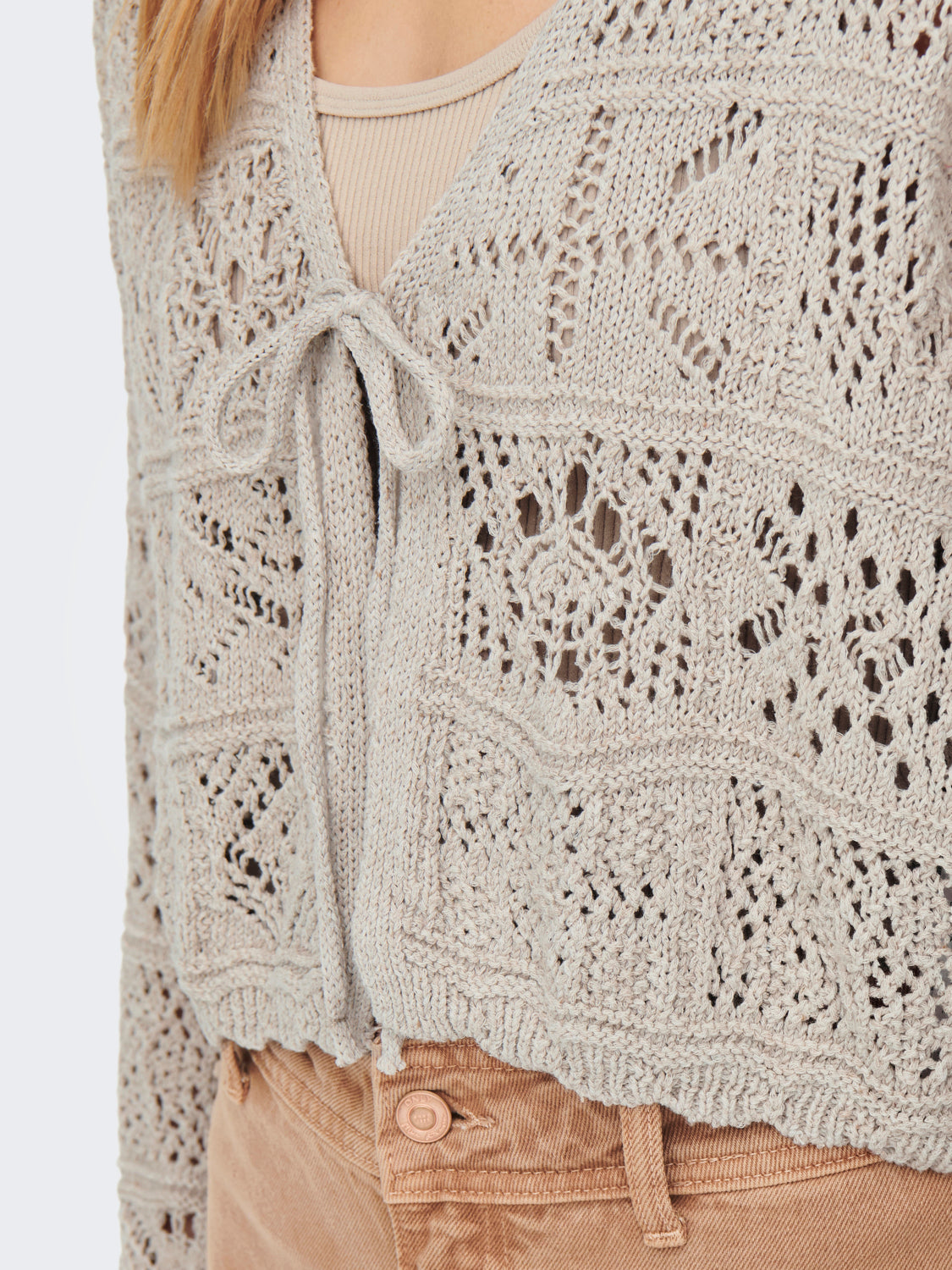 ONLBEACH Cardigan - Beige